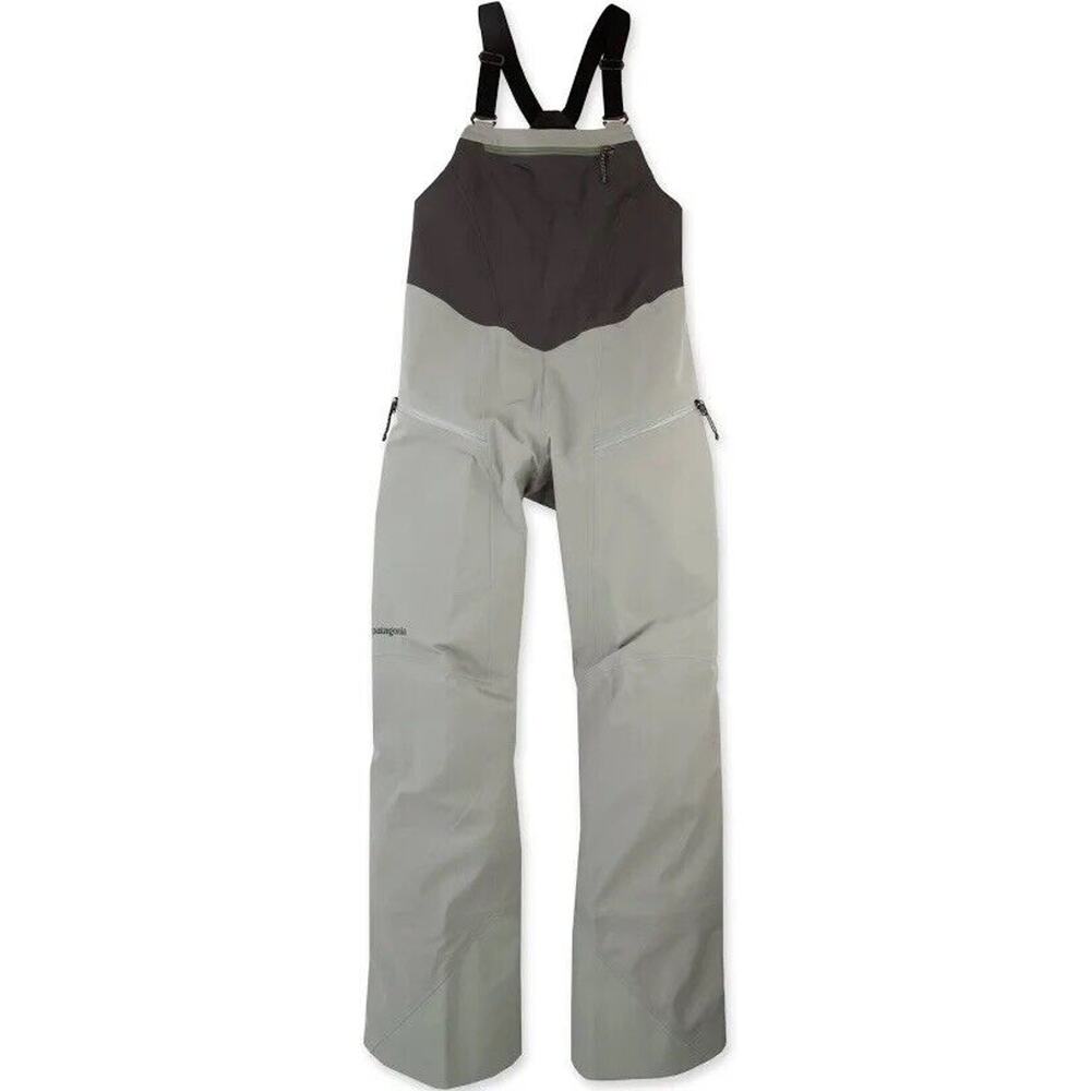 $399 PATAGONIA SNOWDRIFTER BIBS BIB WOMEN'S XXL In Sleet Green Snowboarding